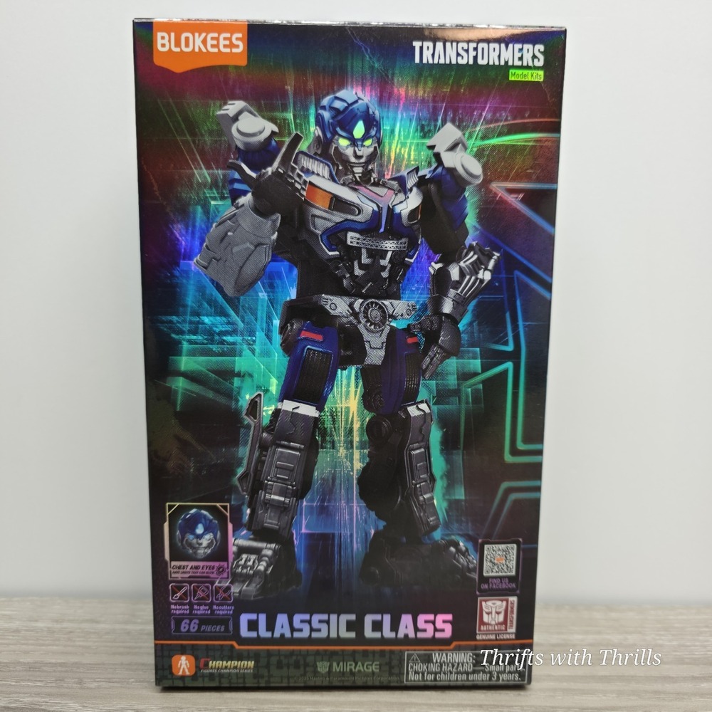Blokees Transformers‎ Classic Class #06 -  Model Kit# 71151 - Mirage - NIB